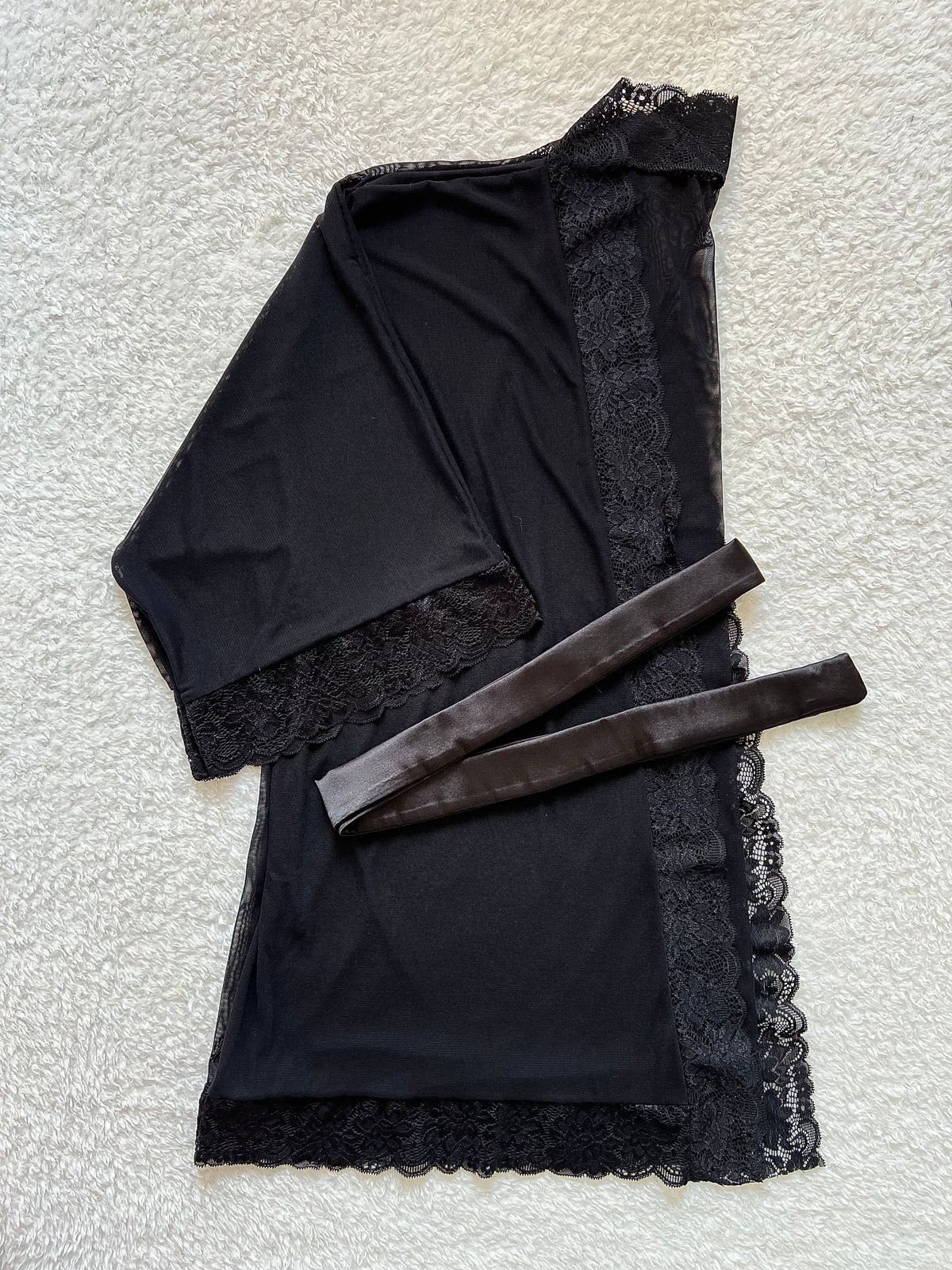 Bata de Tul Negra