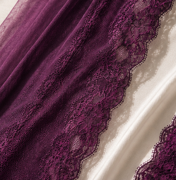 Set Morado con Bata