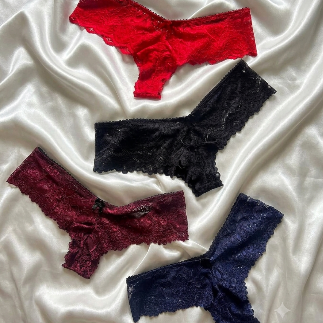 Kit 04 semihilos bikini