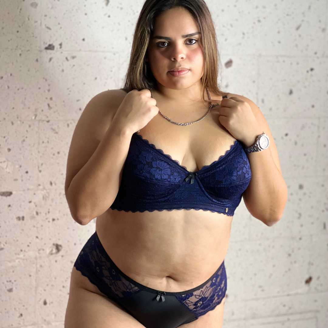 Set Plus Size Azul