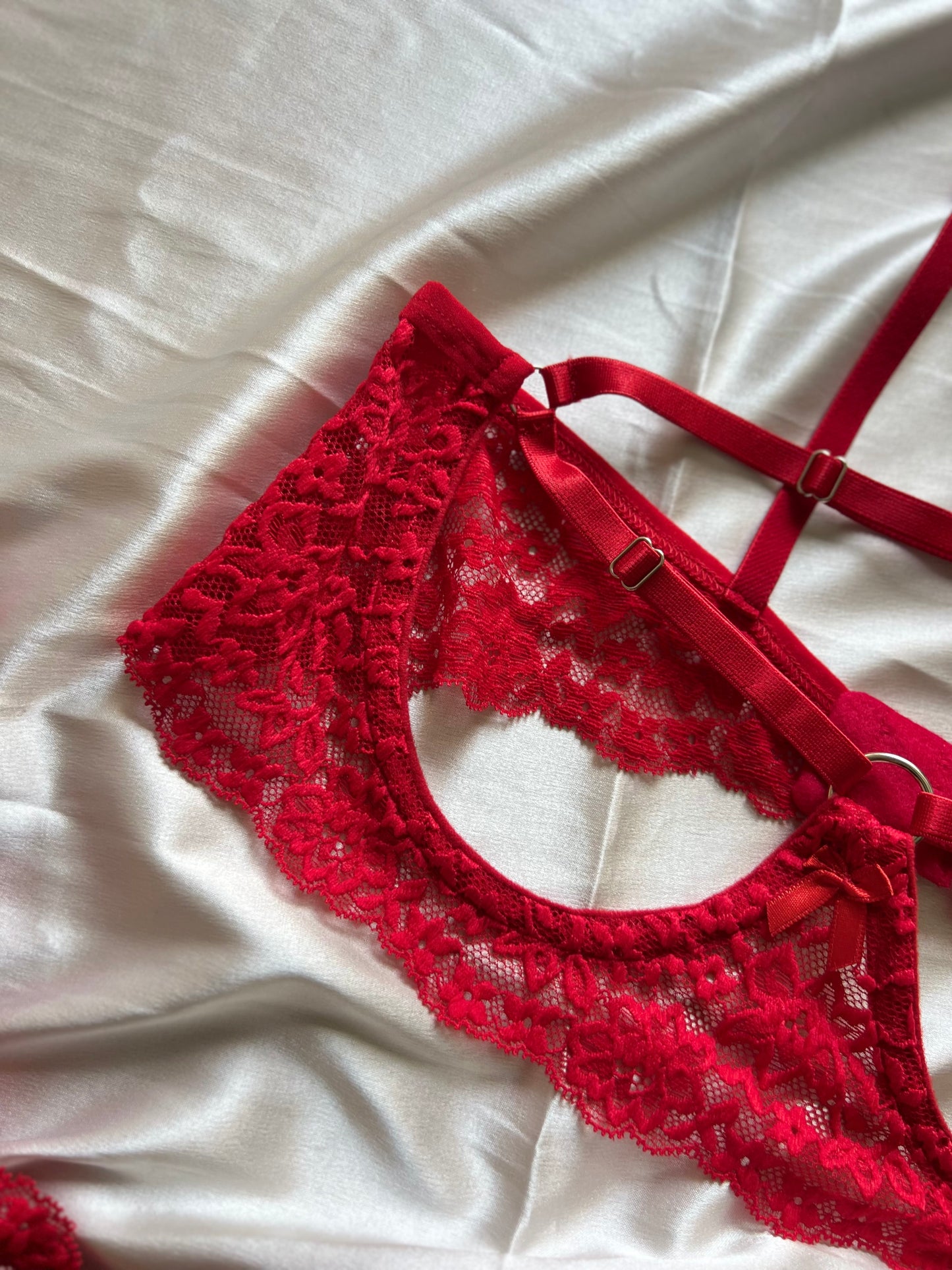 Set Leia Rojo con 02 Hilos