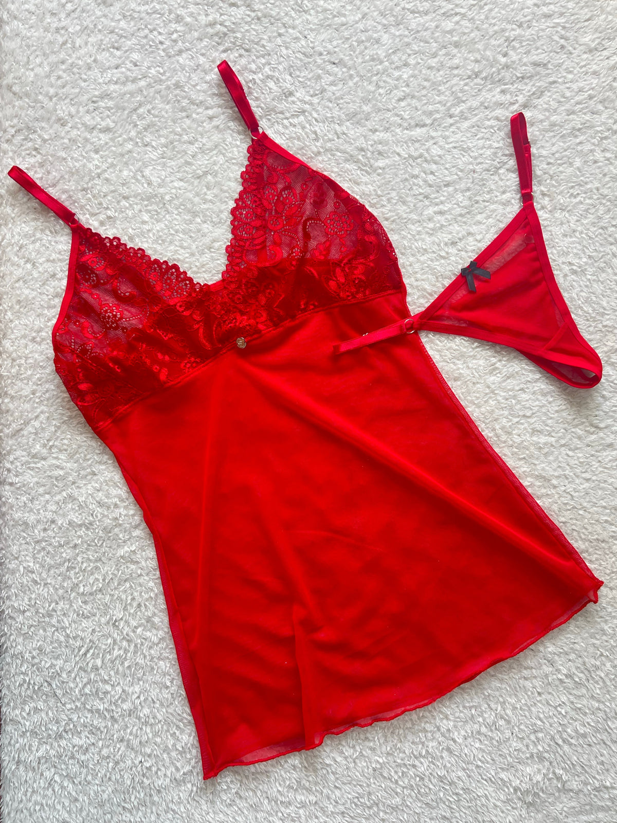 Babydoll Rojo