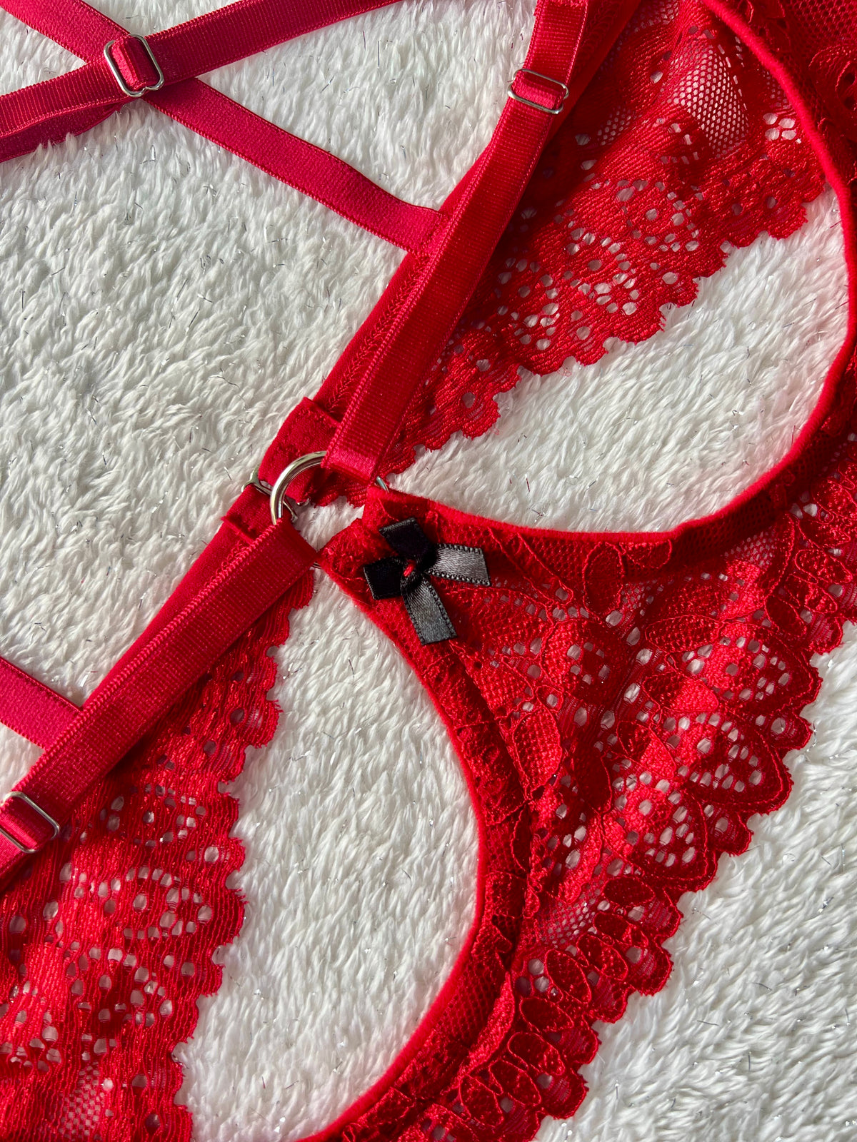 Set Leia Rojo con 02 Hilos