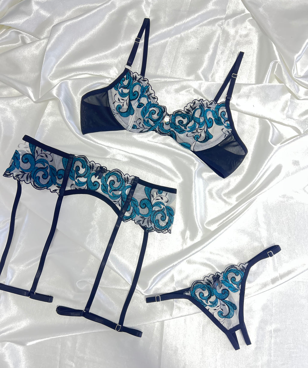 Set Balconette Portaligas Jade