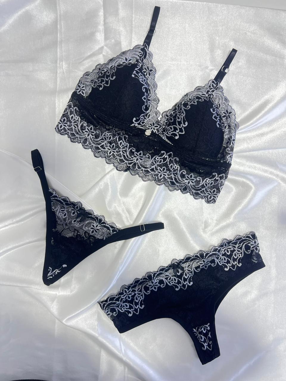 Set Básico Plateado 2 trusas